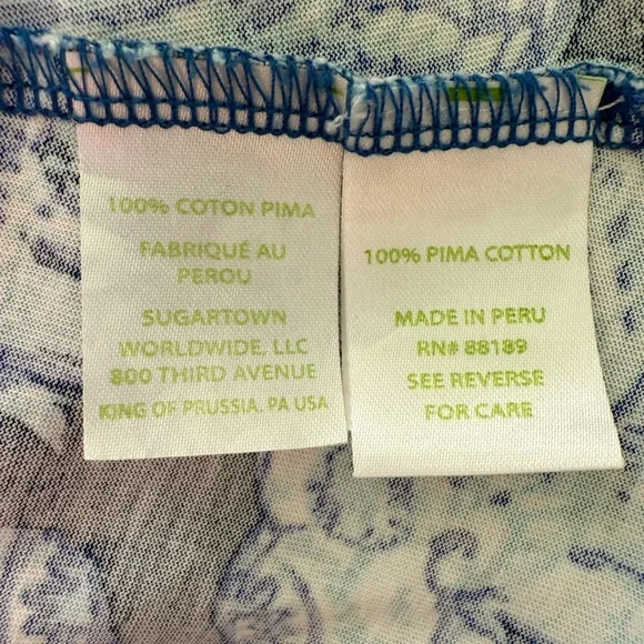 🐘 Lilly Pulitzer Kristen Dress in "Deep Indigo Joy Ride" print. Elephants XL - Picture 5 of 5